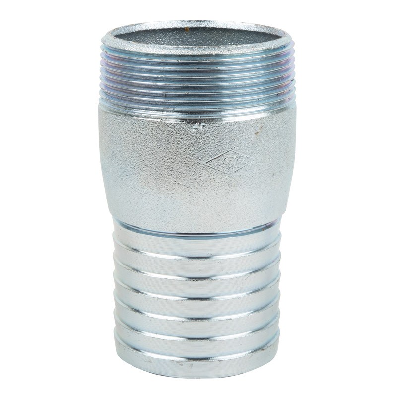 Galvanised Swage Adaptor – 15mm (10 Piece Pack)