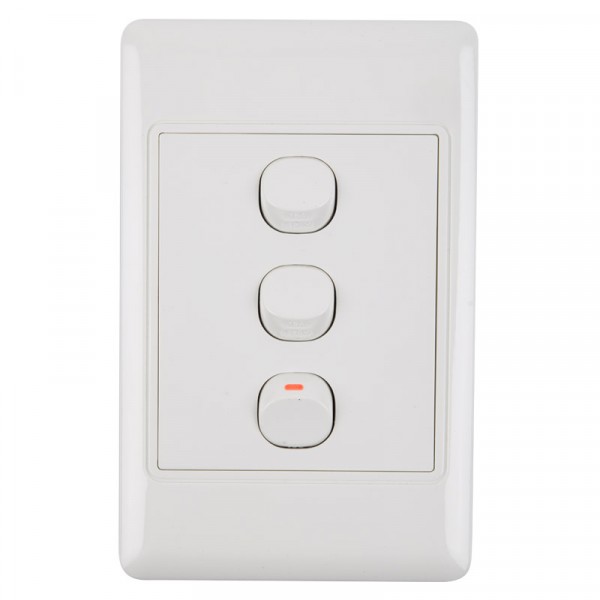 Nexus Light Switch with Cover – 3Lever