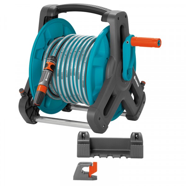 GARDENA Hose Reel Wall Fix 50 Set – 20mx13mm