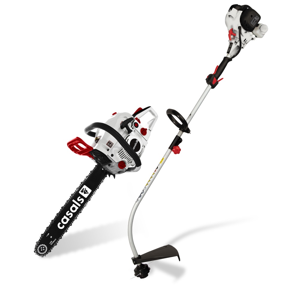 Casals – Petrol Chainsaw and Grass Trimmer Pack – Grey