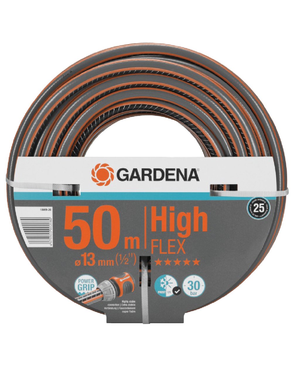 GARDENA Comfort HighFLEX Hose 13 mm ( “) x 50 metres