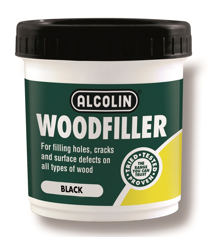 Alcolin – 200g Woodfiller – Black