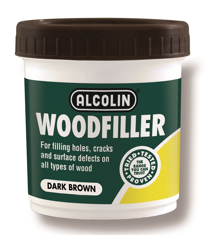 Alcolin – 200g Woodfiller – Dark Brown