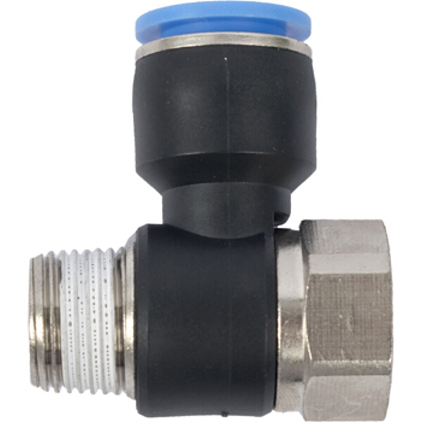 Aircraft Pu Hose Fitting Tee 12mm x 3/8″F x 3/8″M