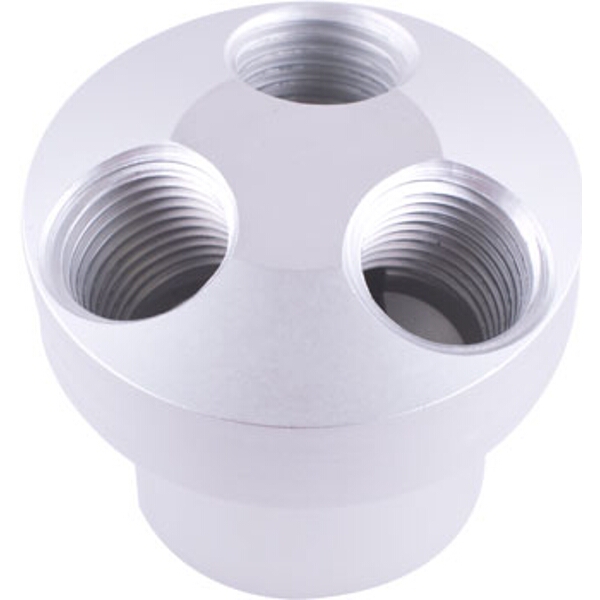 Aircraft Manifold Three Way 1-4″ Female Splitter