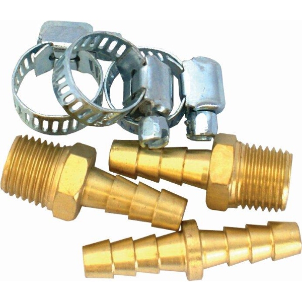 Aircraft Hose Repair Kit 8mm With Double Union And Hose Clips