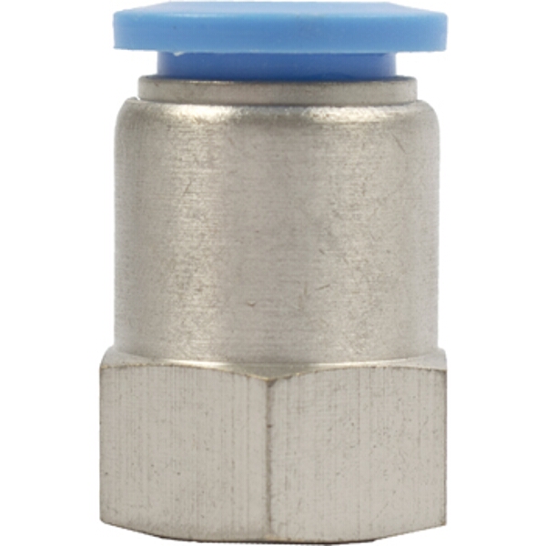 Aircraft Pu Hose Fitting Straight Stud 12mm-1/8 F