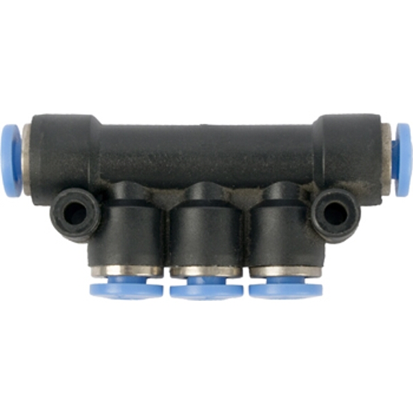 Aircraft Pu Hose Fitting Manifold 4mm-4mm