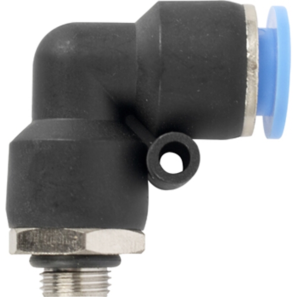 Aircraft Elbow W/O-Ring 10mm-1/8 M Pu Hose Fitting