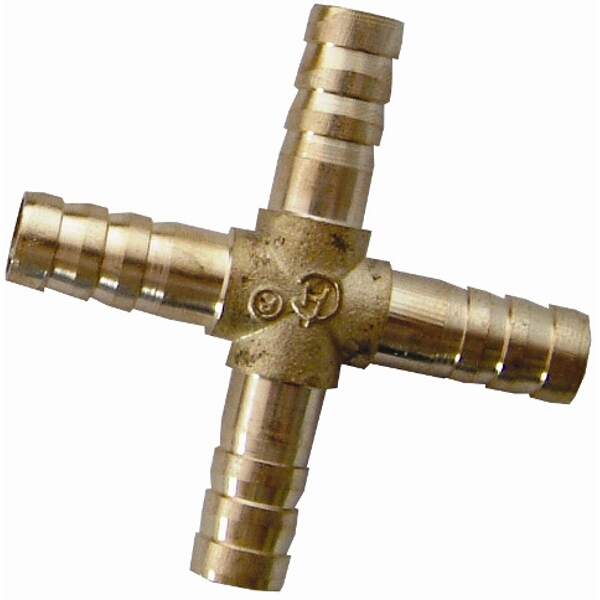 Aircraft 4 Way Hose Connector 8mm