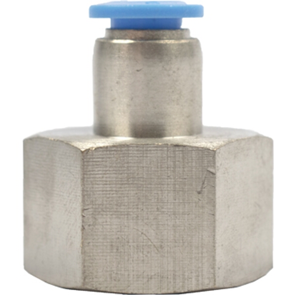Aircraft Pu Hose Fitting Straight Stud 6mm-1/2 F
