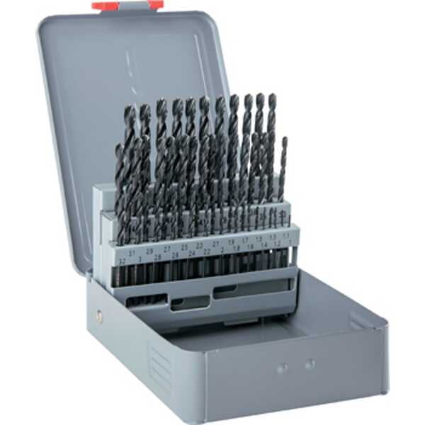 Alpen Hss Sprint Drill Bit Set 50 Piece 1 – 5.9 X 0.1mm In Metal Case