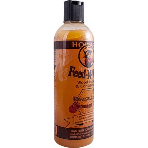 Howard Feed-N-Wax Wood Polish & Conditioner 16 Fl.Oz