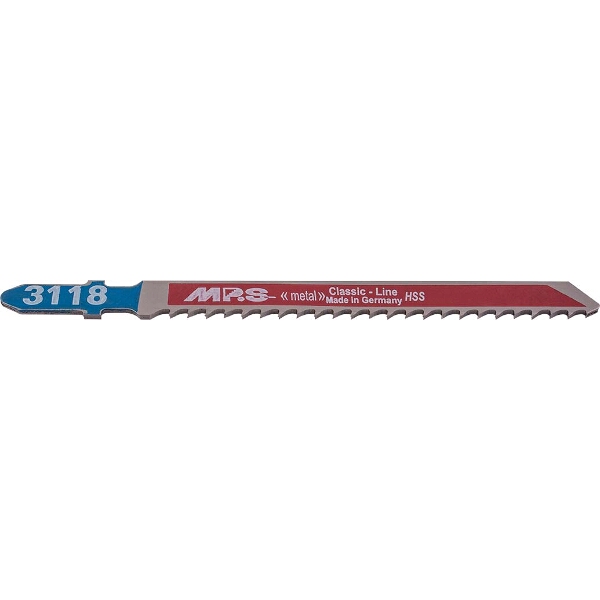 MPS Jigsaw Blade Alum./Plas. 100mm 8Tpi T-Sh. T127D