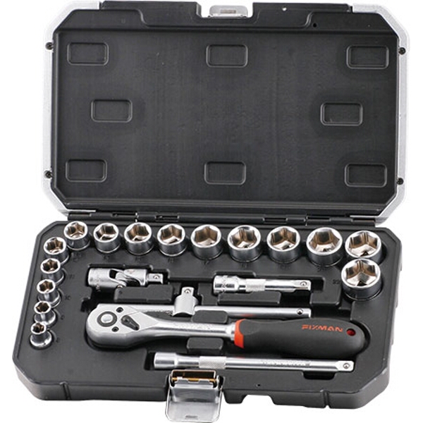 Fixman Socket Drive Set 20  Piece X 3/8″