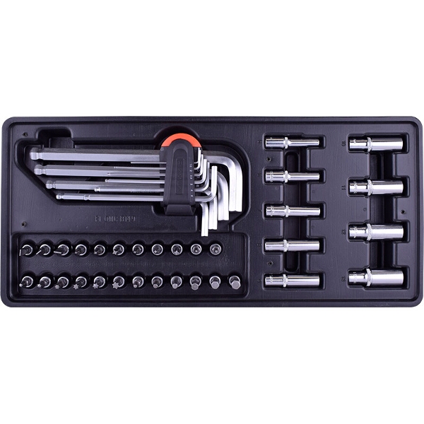 Fixman 33- Piece 1/4″ Dr.Sockets & Accessories