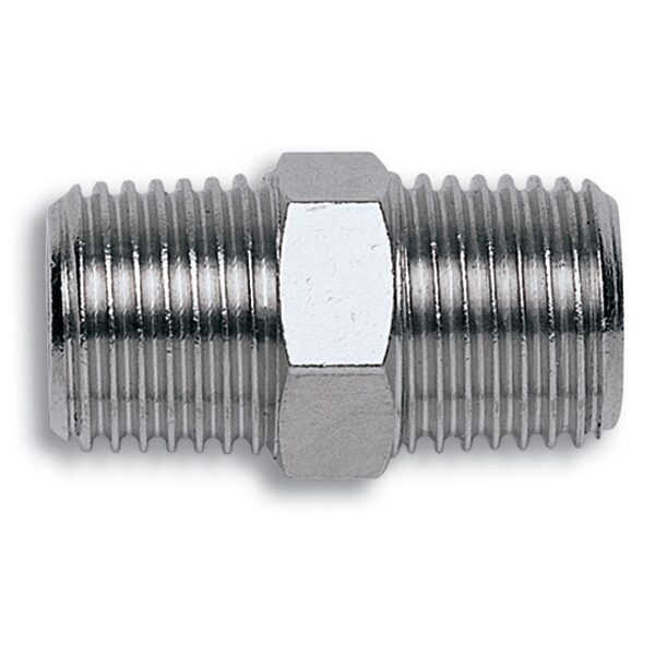 GAV Taper Nipple 1/2 X 1/2 M/M Packaged