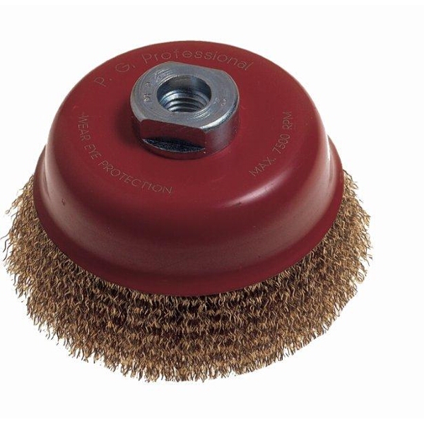PG Mini Wire Cup Brush 85 x m14 Bulk