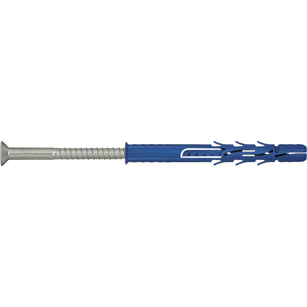 Rawlplug Nyl Frame Fixing Zp + Collar Hex Screw 9.8mmx240mm X25 -Box