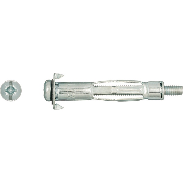 Rawlplug Interset Fixing Drywall Round Hook M4X32mm x100 – Box