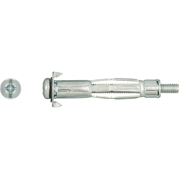 Rawlplug Interset Fixing For Drywall M6X80mm x50 – Box 12mm Drill