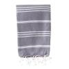 Turkish Hand Towel-100% Cotton – Elim Dark Grey (60x90cm) Turkish Hand Towel-100% Cotton – Elim Dark Grey (60x90cm)