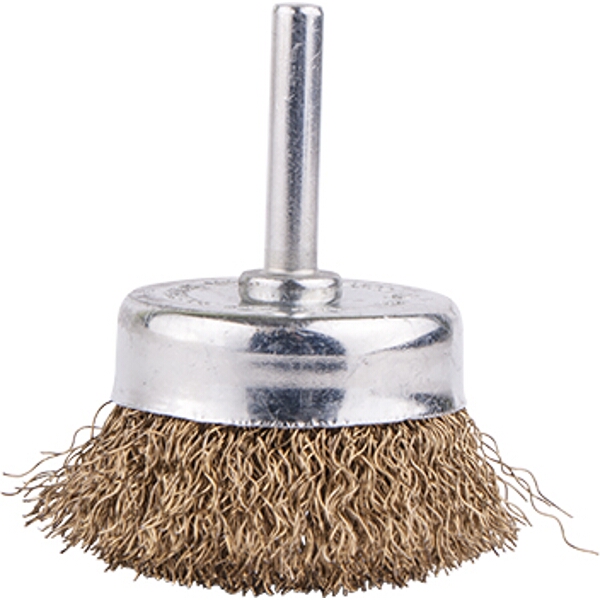 Tork Craft Wire Cup Brush 50mm X 6mm Shaft