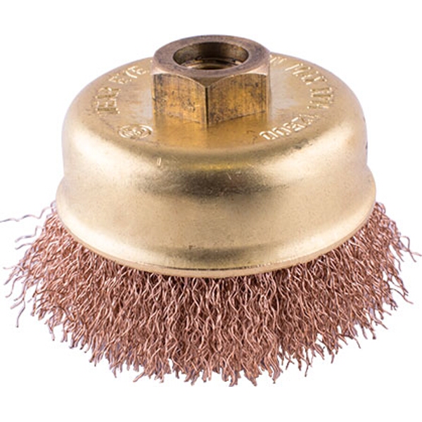 Tork Craft Wire Cup Brush N/Spark Crimped 75mmxm14 Bulk