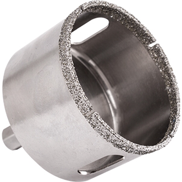 Tork Craft Diamond Core Bit 70mm for Tiles Hex Shank