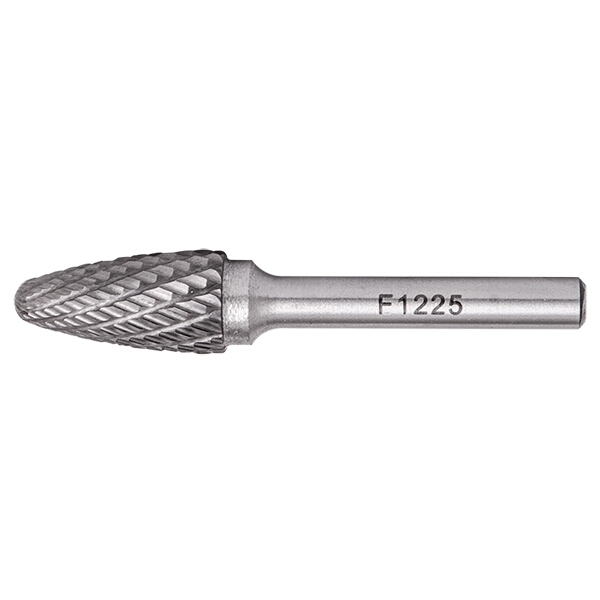 Tork Craft Rotary Burr Tungsten 12x25x6mm Round Point