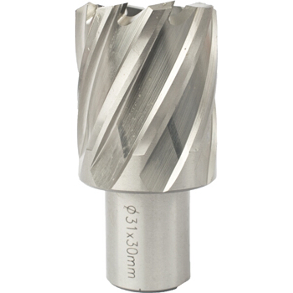 Tork Craft Annular Hole Cutter Hss 31 x 30mm Broach Slugger Bit