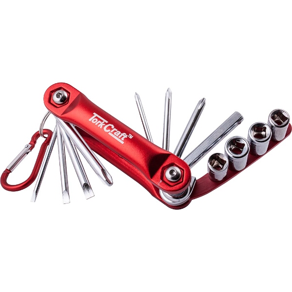 Tork Craft 12 Piece Folding Socket & Screwdriving Set