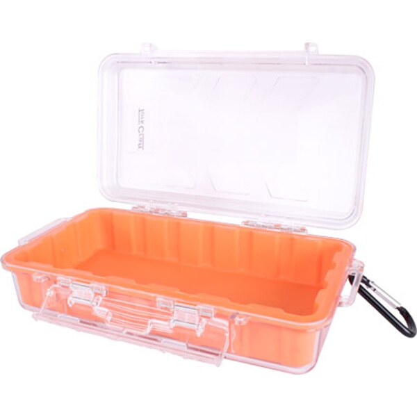 Tork Craft Micro Case Orange247 x 143 x 65mm Sil./Liner with Carabin.Clip
