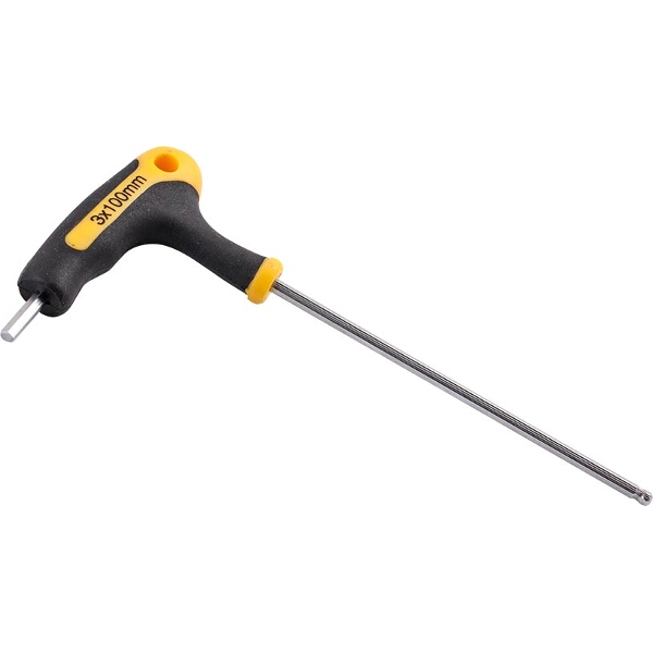Tork Craft Ball Point T Handle Hex Allen Key 3.0mm x 100mm