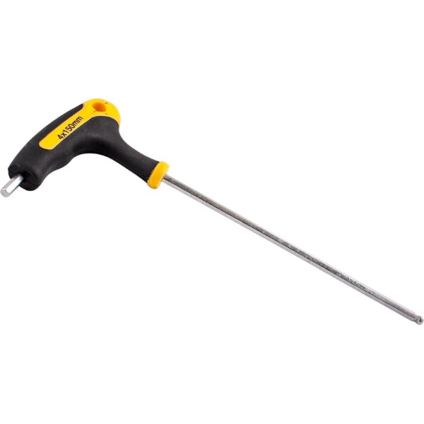 Tork Craft Ball Point T Handle Hex Allen Key 4.0mm x 150mm