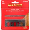 Tork Craft Planer Blades 82mm Tungsten W/Holders Tork Craft Planer Blades 82mm Tungsten W/Holders