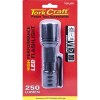 Tork Craft Torch Led Alum. 250Lm Blk Use 3 X Aaa Batteries Tork Craft Tork Craft Torch Led Alum. 250Lm Blk Use 3 X Aaa Batteries Tork Craft