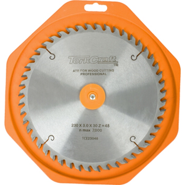 Tork Craft Blade TCT Euro Tip 230 X 48T 30/1/20/16 Professional