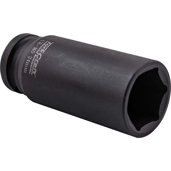 Tork Craft 26mm 1/2″ Drive 6Ptdeep Impact Socket