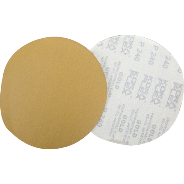 Tork Craft Gold Hook & Loop Disc (50 Pieces) 240 Grit 150mm Without Hole