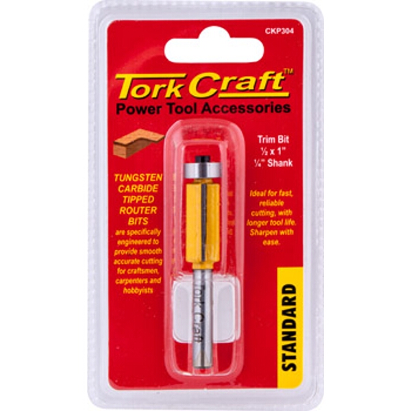 Tork Craft Router Bit Trim 1/2″ X 25mm