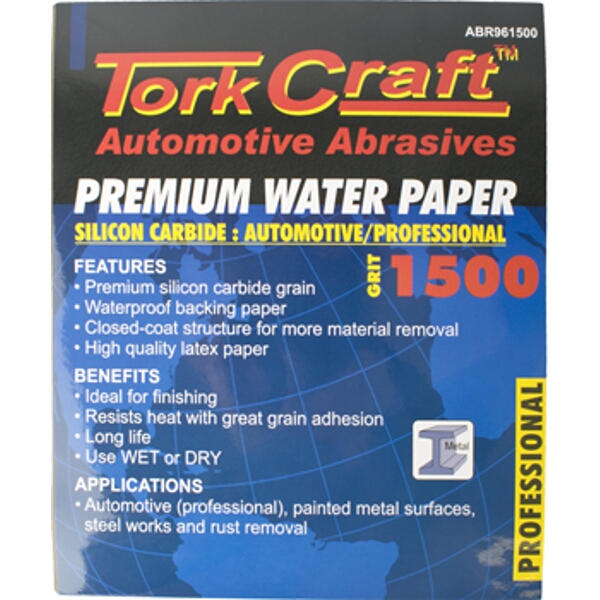 Tork Craft Waterproof Paper 1500 Grit 230 X 28050 PCE