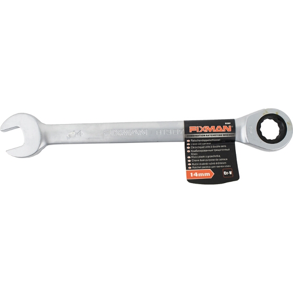 Fixman Combination Ratcheting Wrench 14mm