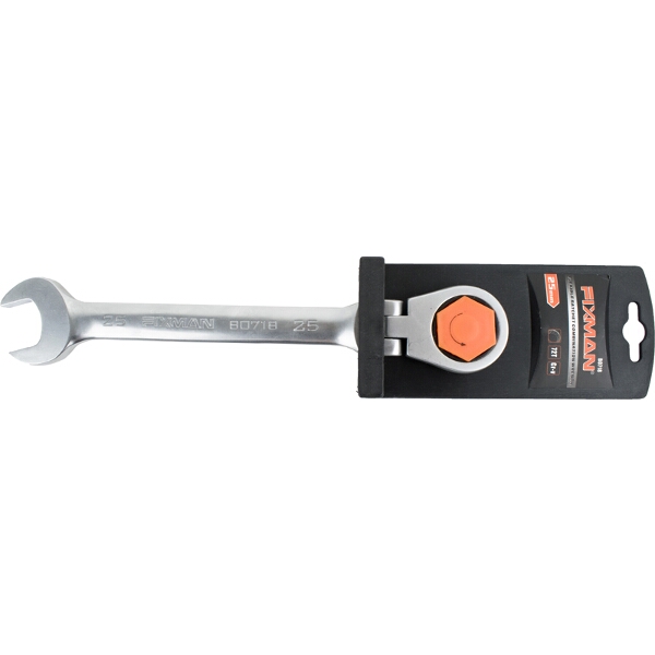 Fixman Flexible Ratchet Combination Wrench 25mm