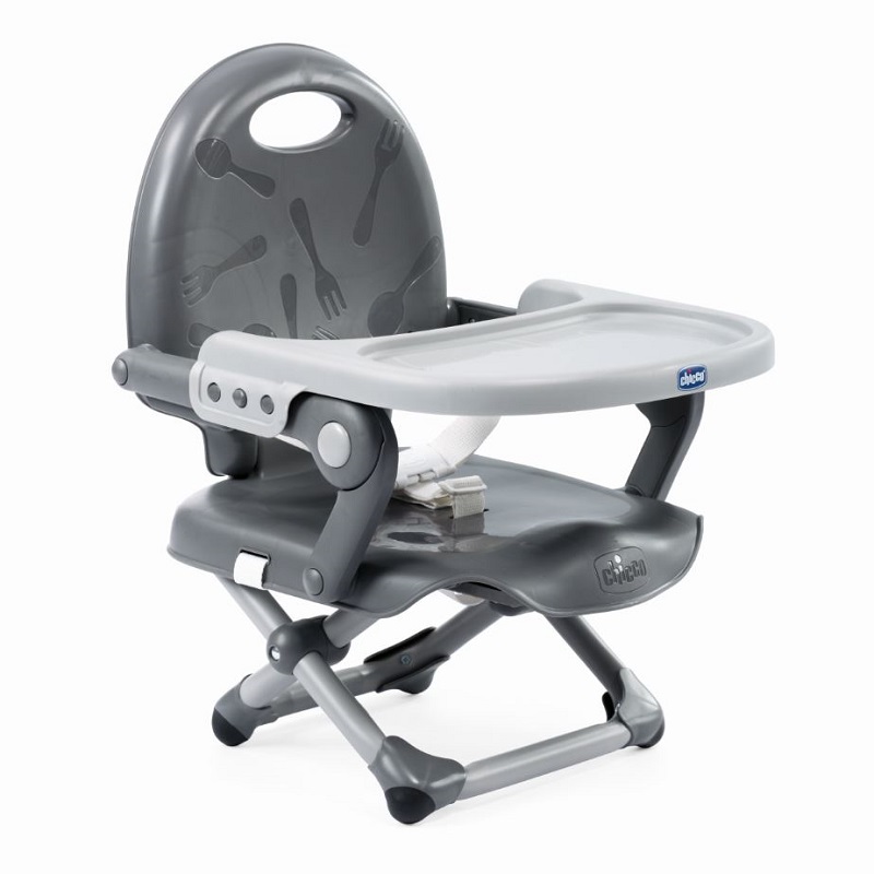 Pocket Snack Booster Seat – Dark Grey