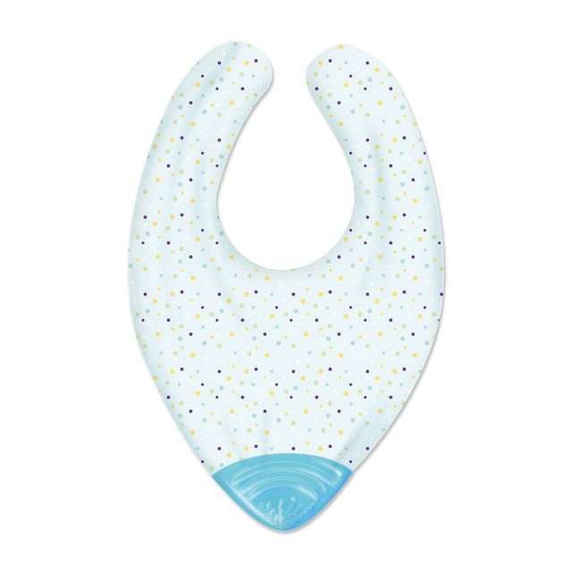 Chicco – Gummy Bib Teether – Blue