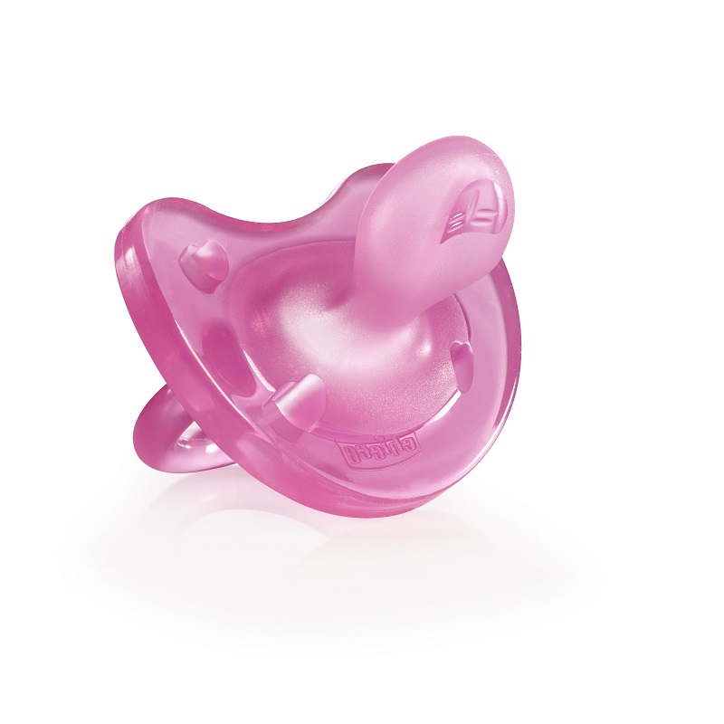 Chicco – Soother Physio Soft Silicone Soother – 0-6 Month – Set Of 1 – Pink