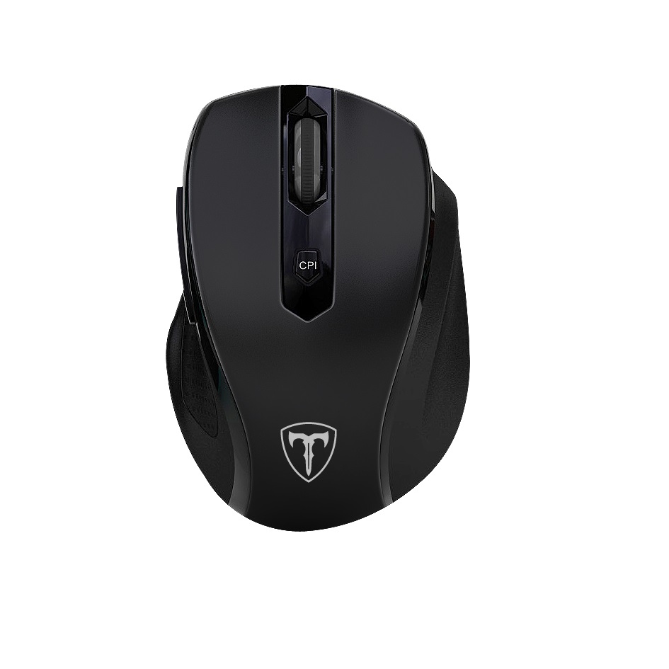 T-Dagger Corporal 2400DPI 6 Button Wireless Gaming Mouse – Black