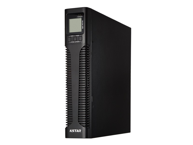 Kstar 1000Va Online Rack Ups Usb/Lcd – Black