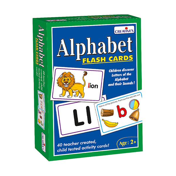 Creatives Alphabet Flash Cards